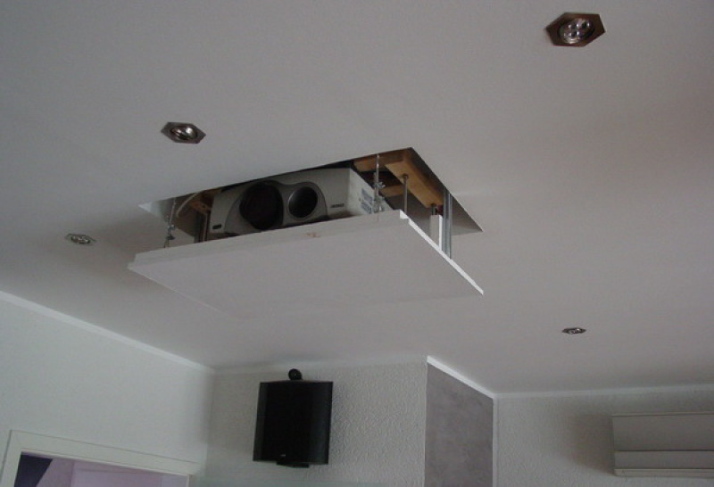 Instalaltion Montage Deckenlift Beamer Kempten