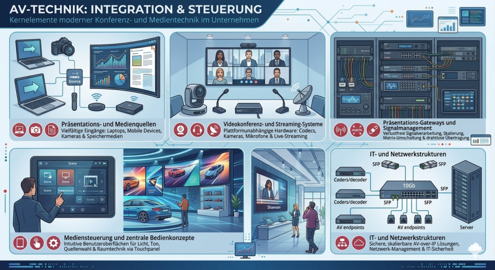 AV Technik Integration und Steuerung